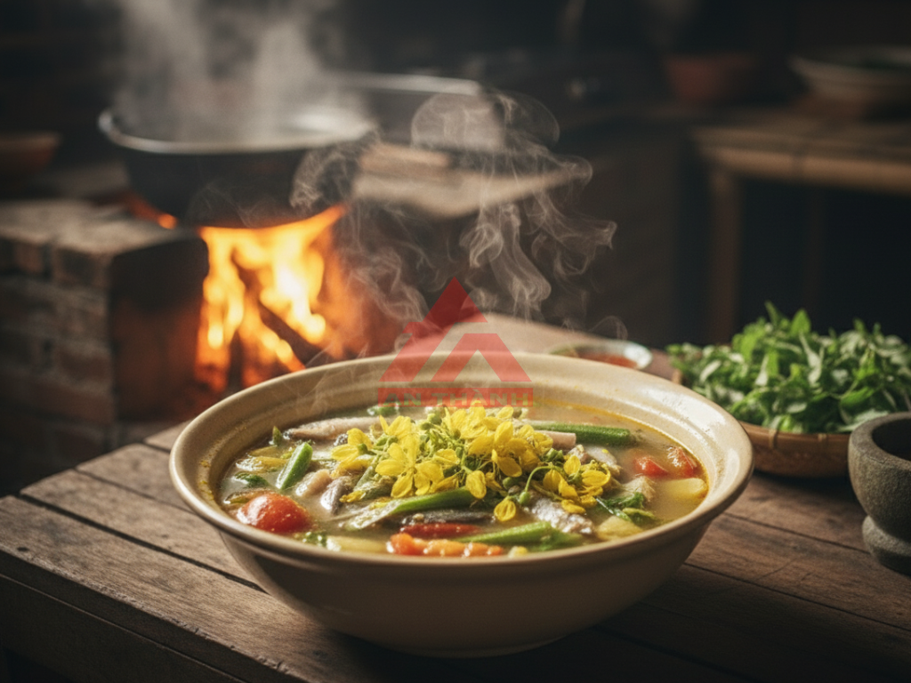 Nguyên liệu dân dã nhưng trọn tình quê